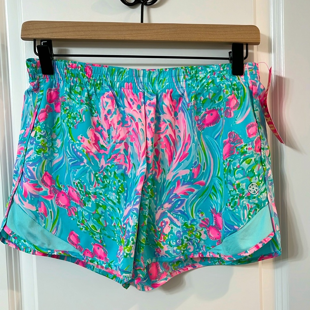 Lilly Pulitzer Luxletic Ocean Trail shorts XS